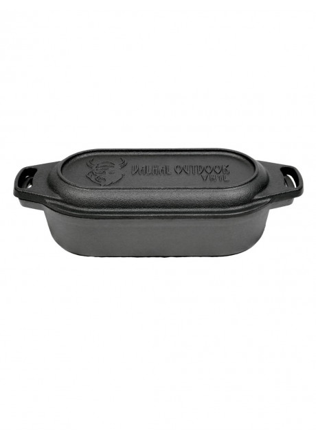 Valhal Outdoor - Dutch Oven / Dubbele Skillet VH1L