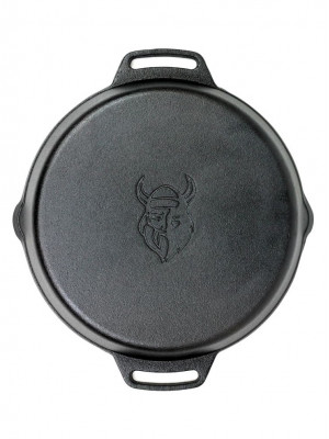 Valhal Outdoor - Skillet VH30H, 30cm met handvatten