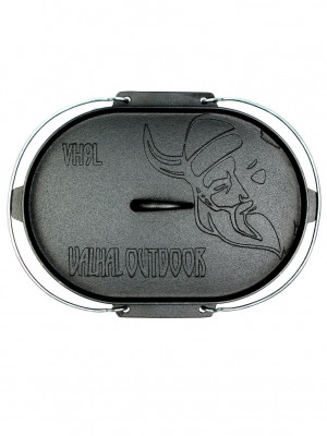 Valhal Outdoor - Dutch Oven VH9L, zonder pootjes